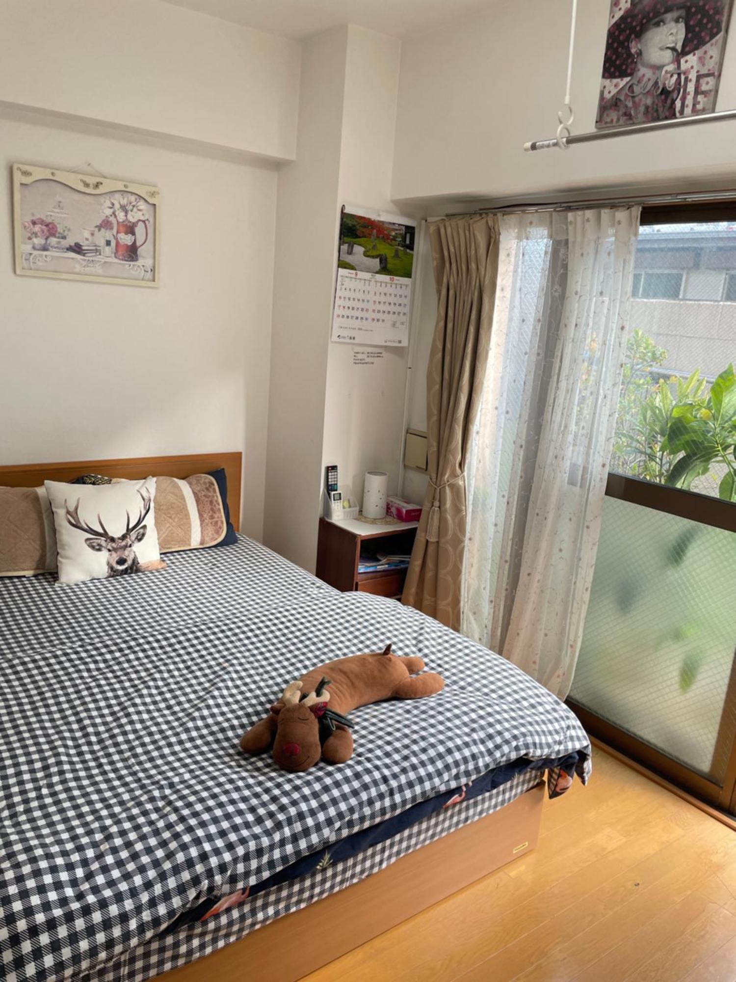 桜宿28 Square Meter King Size Bed With Sofa Bed, Garden Room Tokyo Eksteriør billede